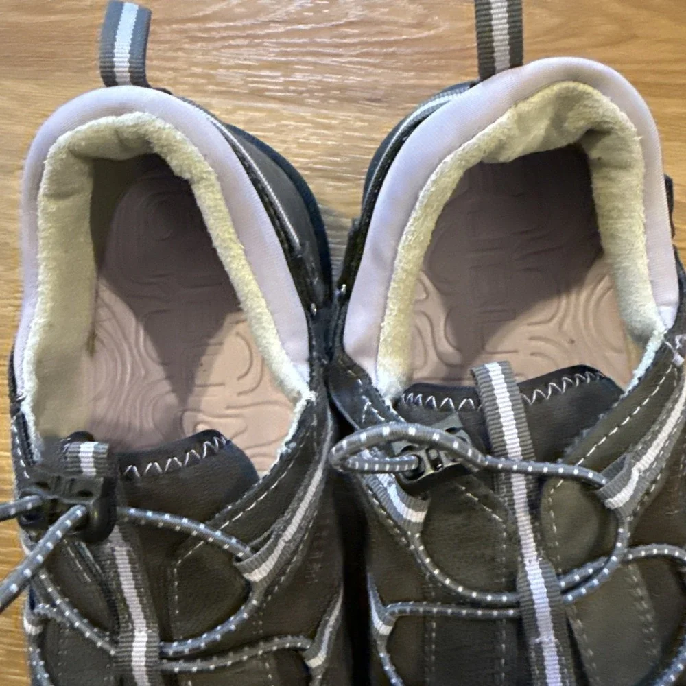 JBU by Jambu Synergy B2SNG19 Walking Shoes Women's Size 10 Gray Pink Slip On